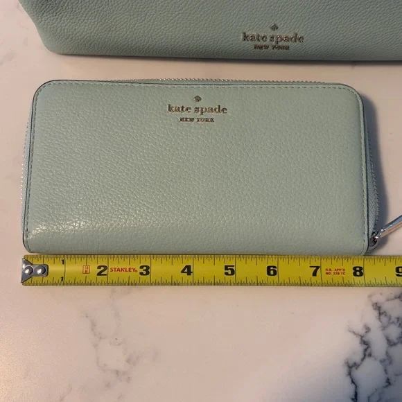 🍀Kate Spade Halle Chain-Handle Shoulder Bag in Seawater AND Matching Wallet!!